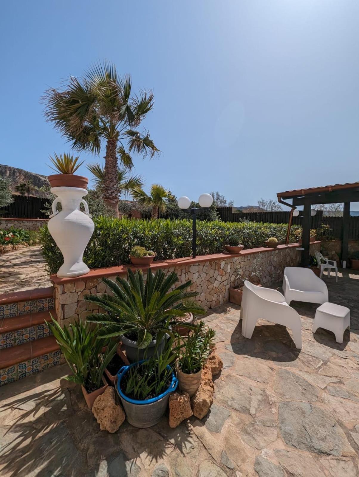 Villa Baia Di Cornino Custonaci Exterior photo
